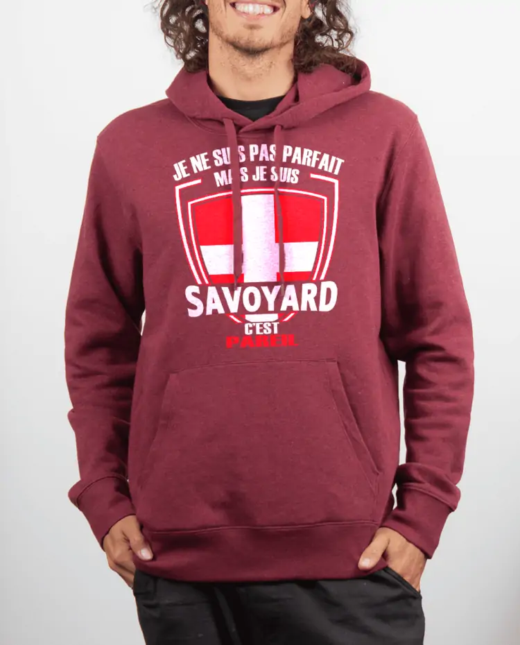 Sweat Homme Bordeau Parfait Savoyard