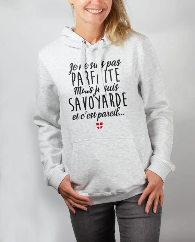 Sweat blanc femme Parfaite Savoyarde