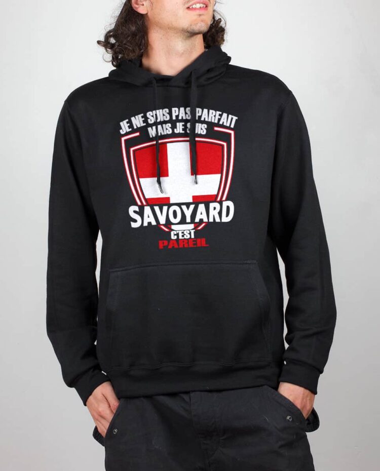 Sweat noir homme Parfait Savoyard