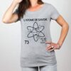 T shirt gris femme atome de savoie 73