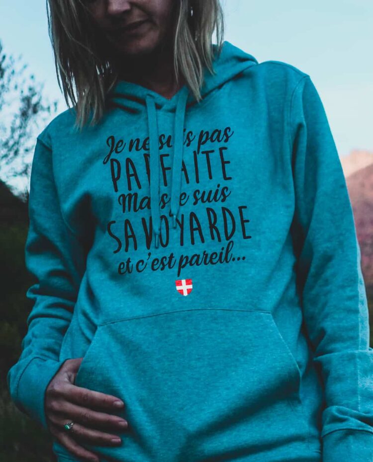 parfaite savoyarde sweat bleu ciel