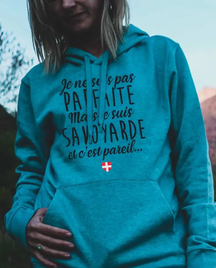 parfaite savoyarde sweat bleu ciel