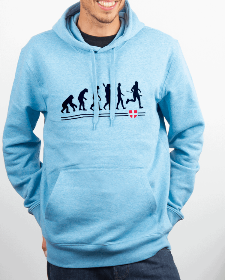 Sweat homme Bleu cie EVOLUTION TRAIL