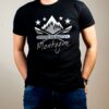 T-shirt Montagnard : Guide de Haute Montagne homme noir
