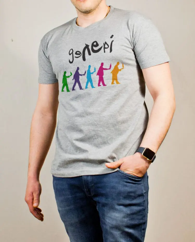 T-shirt Savoie : Genepi Genesis homme gris
