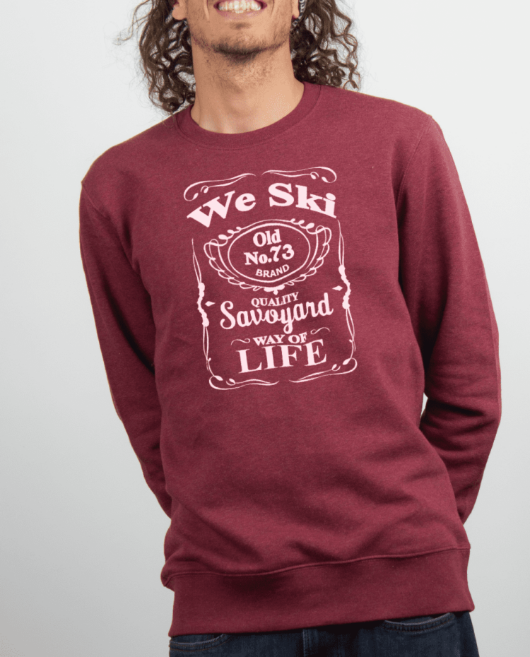 Pull Homme Bordeau WE SKI 73