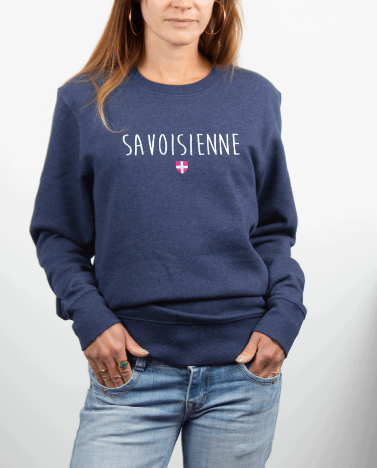 Pull Femme Bleu Jean SAVOISIENNE