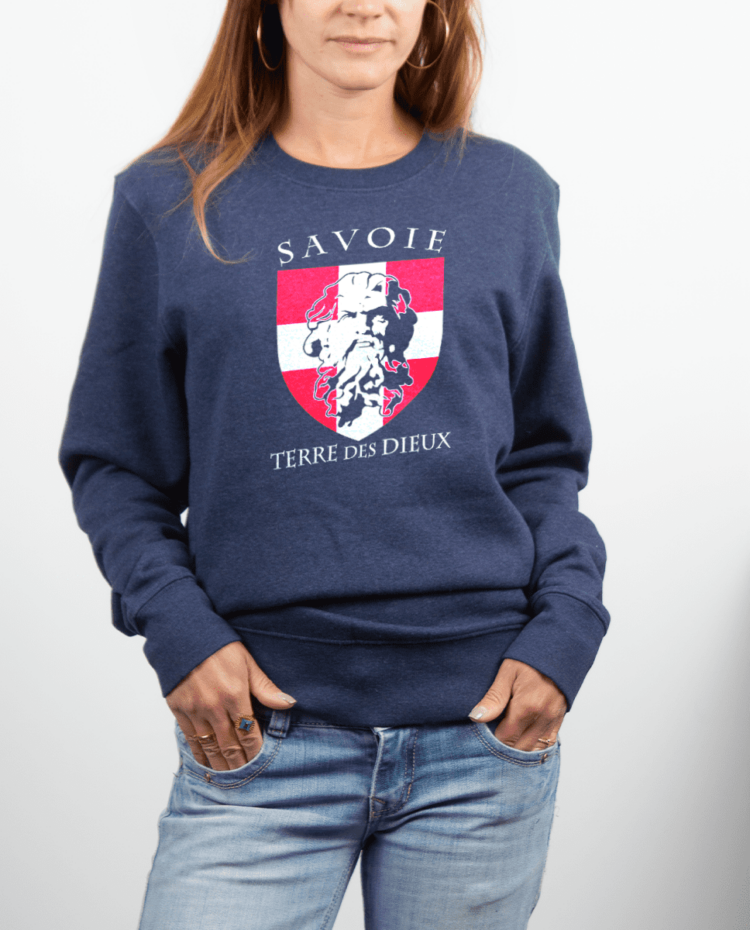 Pull Femme Bleu Jean Savoie terre des