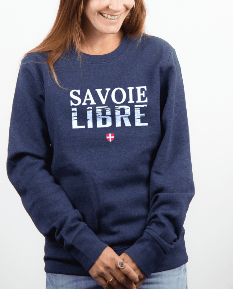 Pull Femme Bleu jean SAVOIE LIBRE