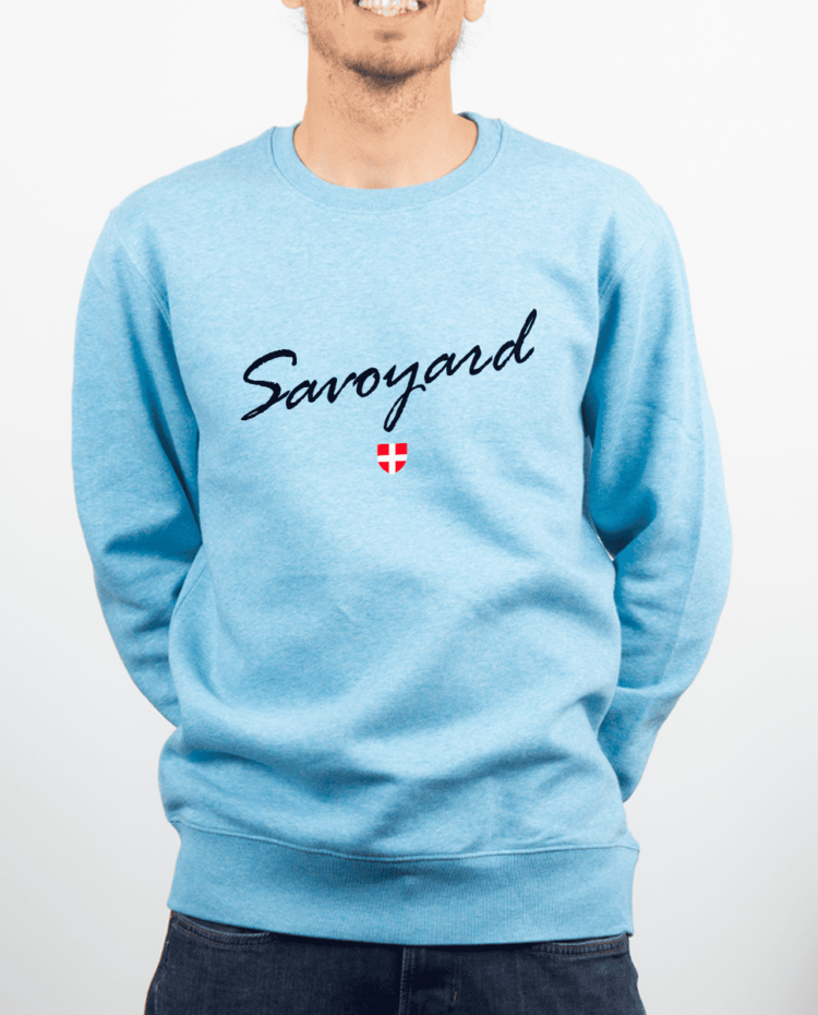 Pull Homme bleu ciel Savoyard