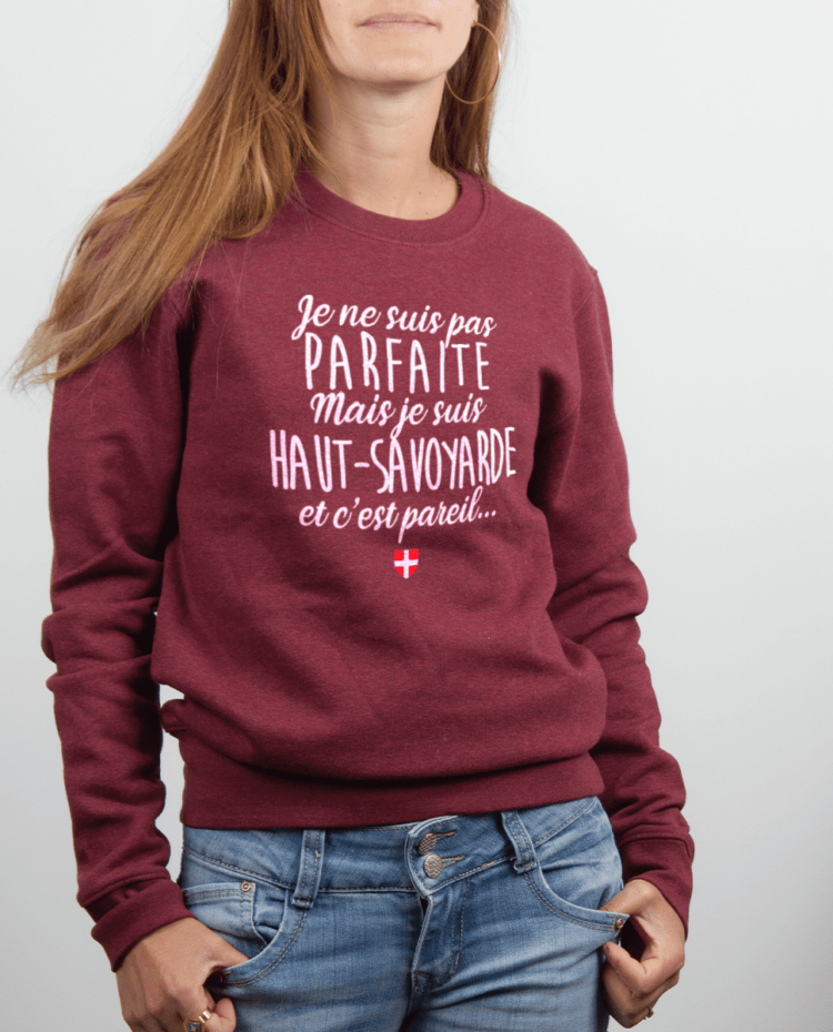 Pull femme Bordeau Parfaite haut Savoyarde