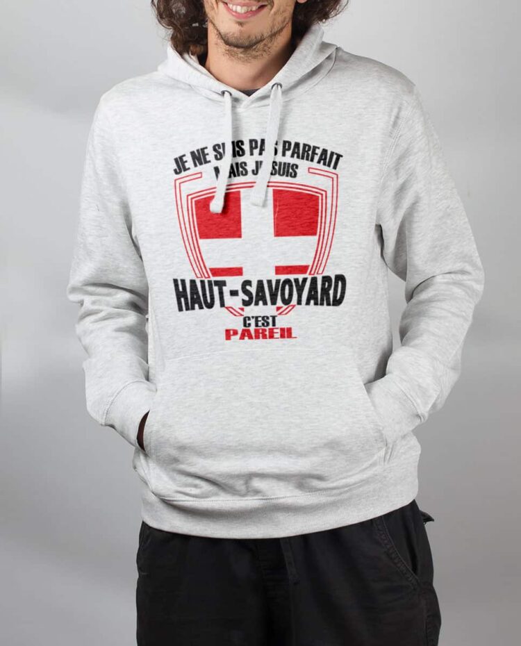 Sweat Blanc homme Parfait Haut Savoyard