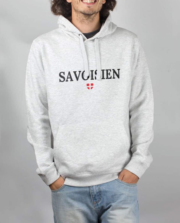 Sweat Blanc homme Savoisien