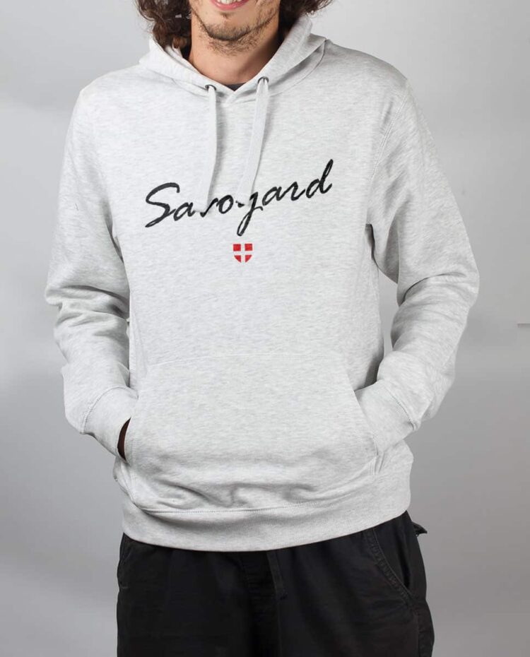 Sweat Blanc homme Savoyard