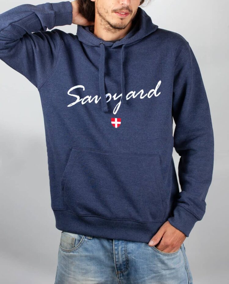 Sweat Bleu chine homme Savoyard