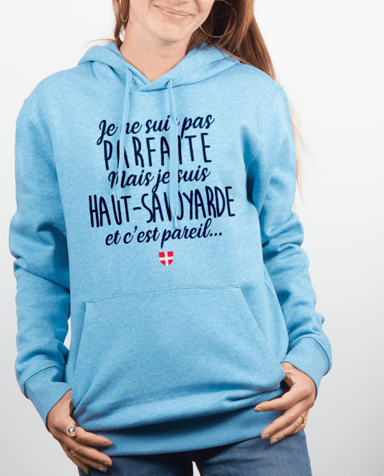 Sweat Femme Bleu Ciel Parfaite haut Savoyarde