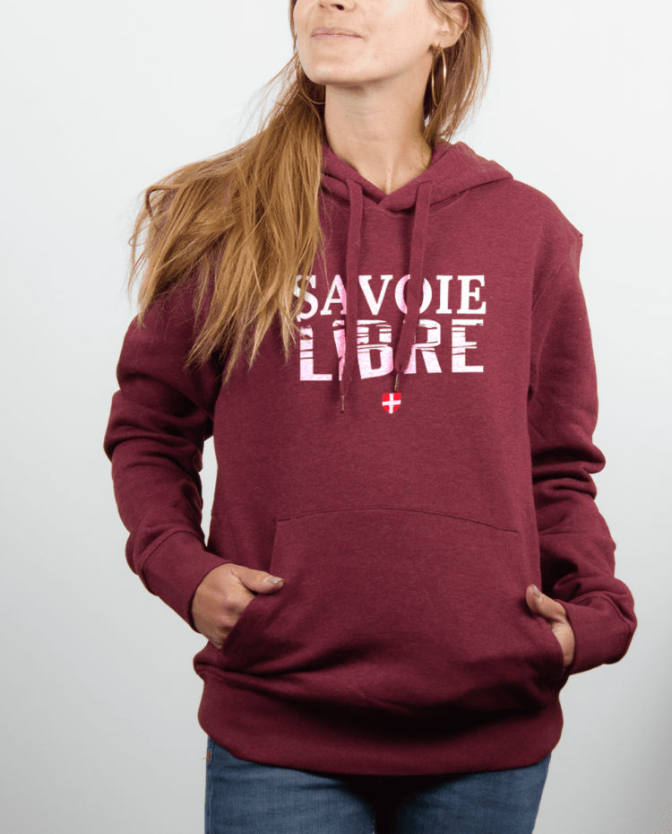 Sweat Femme Bordeau SAVOIE LIBRE