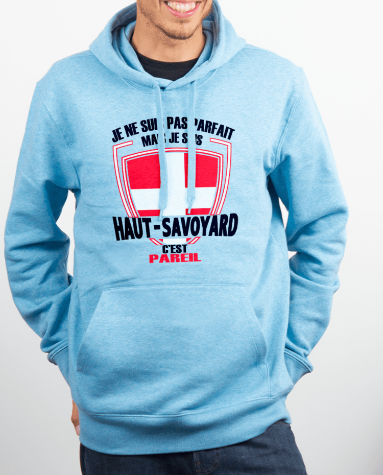 Sweat homme Bleu ciel Parfait Haut Savoyard