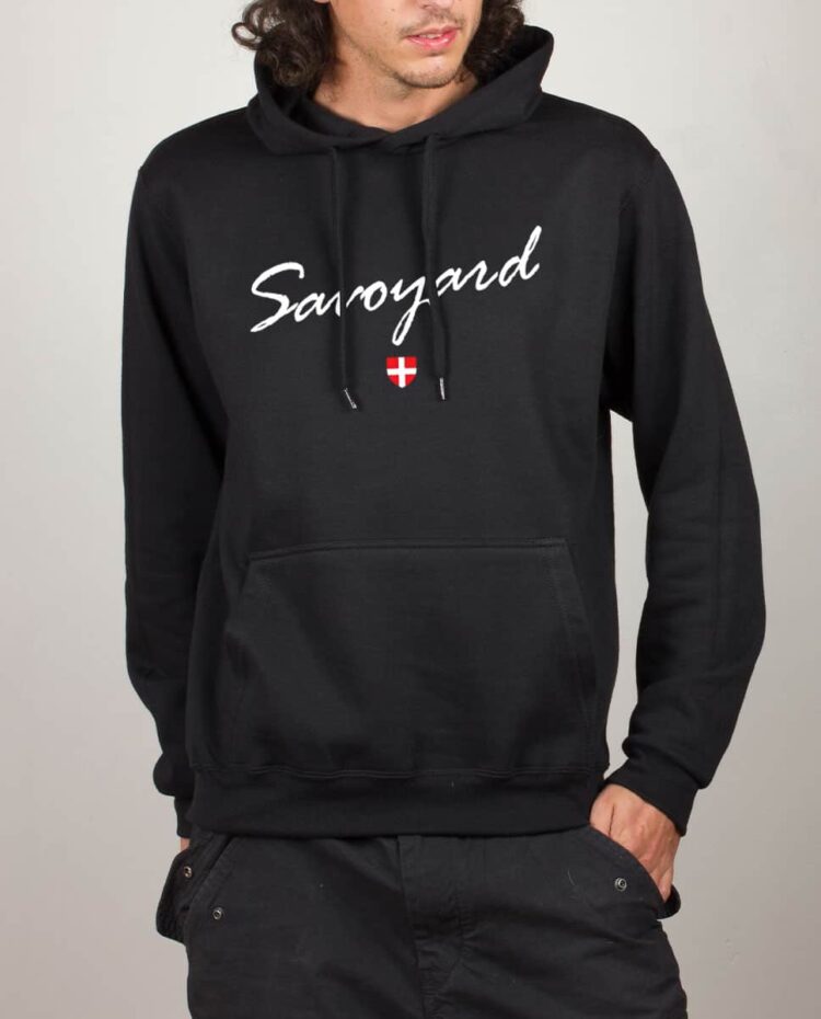 Sweat noir homme Savoyard