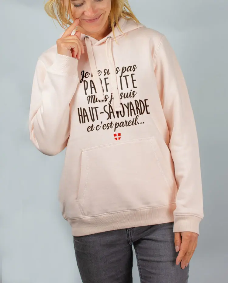 Sweat rose femme Parfaite haut savoyarde