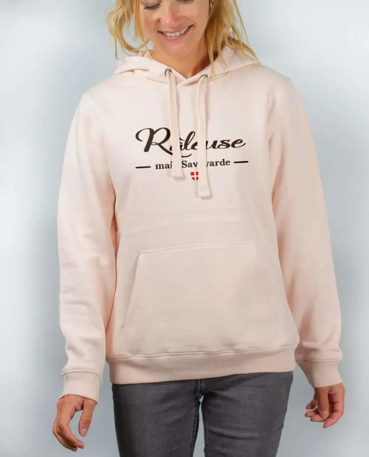 Sweat rose femme Raleuse mais savoyarde