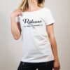 T-shirt Savoie : Râleuse mais Savoyarde femme blanc