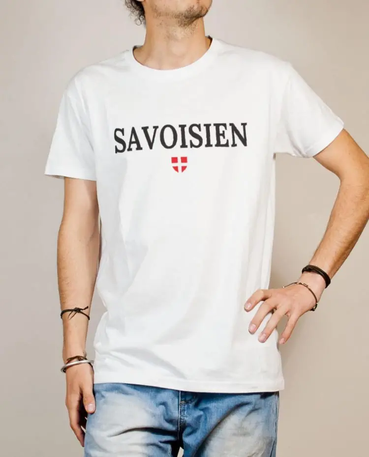 T-shirt Savoisien homme blanc