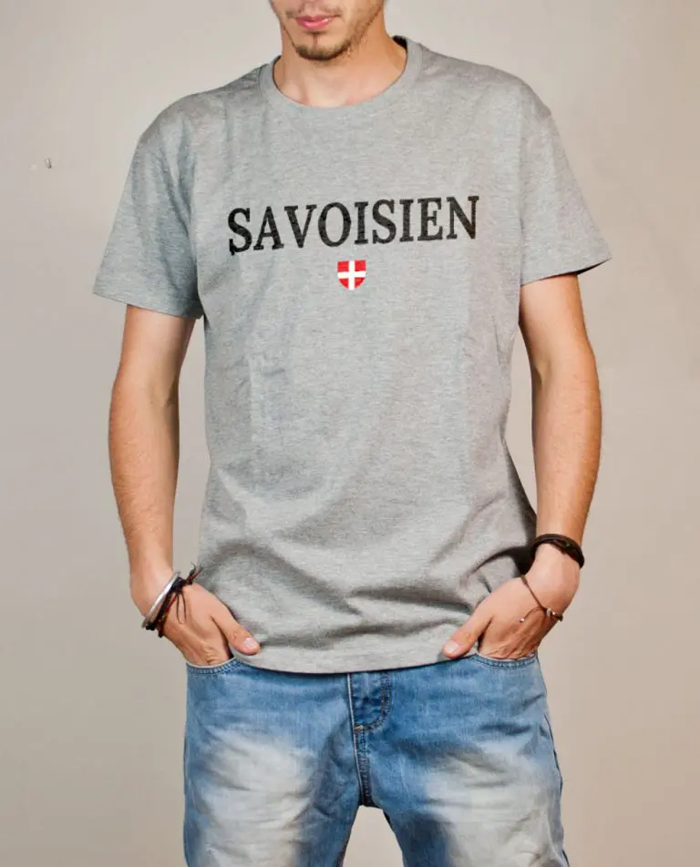 T-shirt Savoisien homme gris