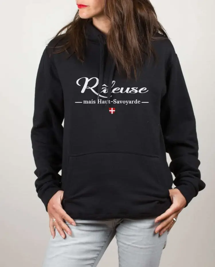 Sweat noir femme 3