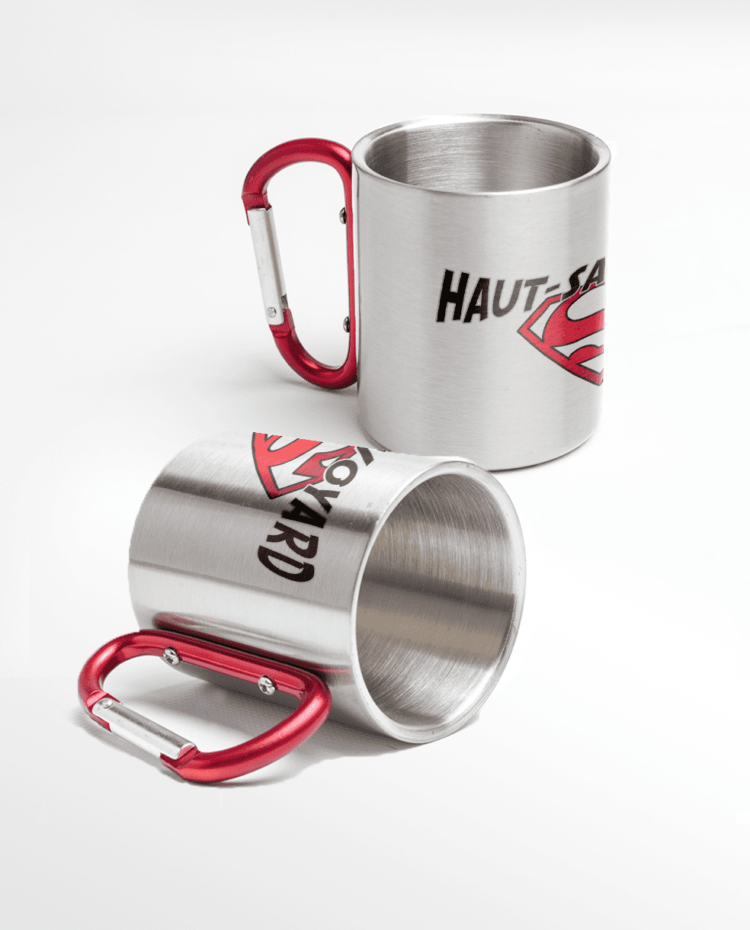 MUG INOX TREK haut savoyard superman