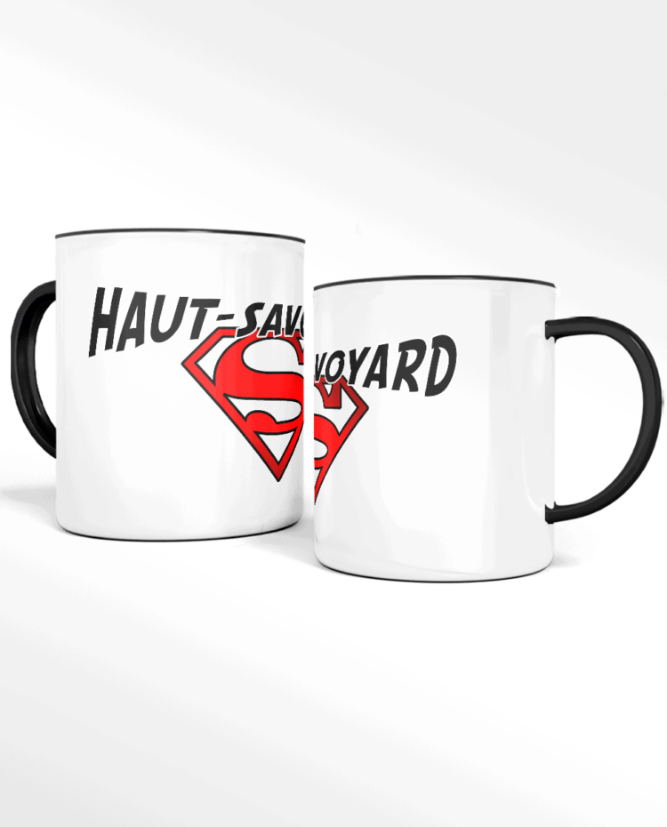 Mug CERAMIQUE haut savoyard superman