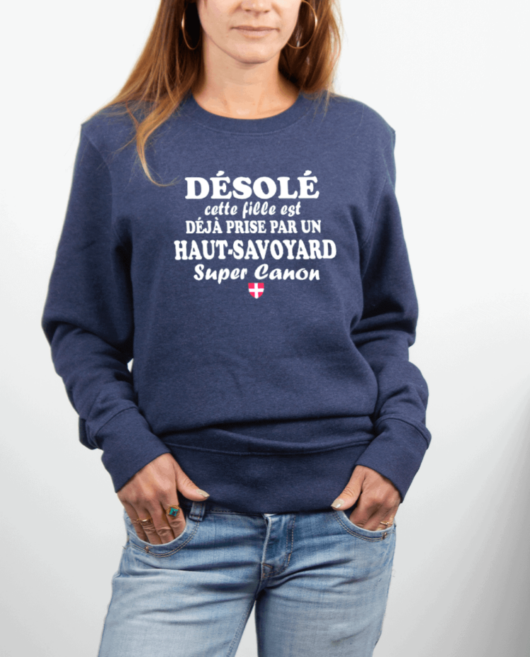 Pull Femme Bleu Jean FEMME DEJA PRISE PAR UN HAUT SAVOYARD