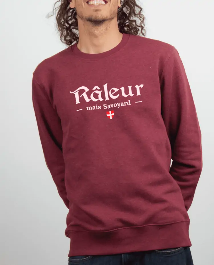 Pull Homme Bordeau RALEUR HAUT SAVOYARD