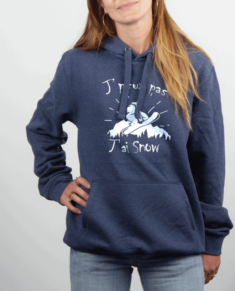 Sweat Femme Bleu Jean JPEUX PAS JAI SNOW