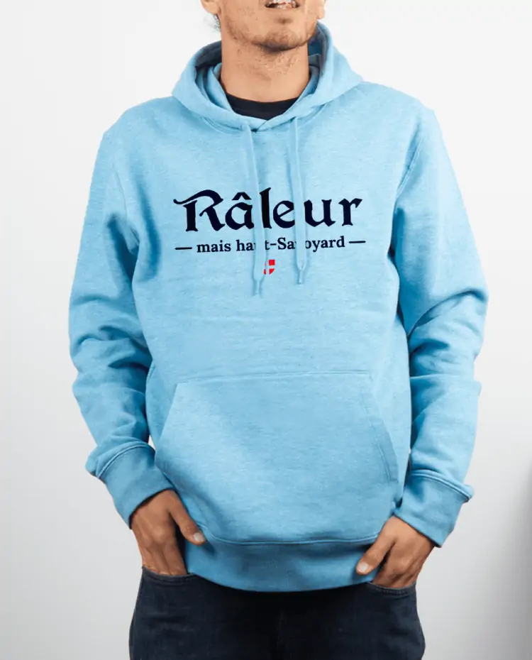 Sweat Homme Bleu ciel RALEUR HAUT SAVOYARD