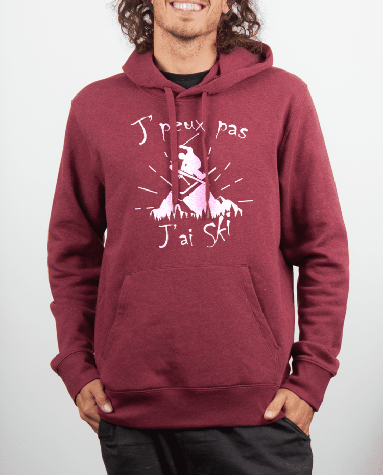 Sweat Homme Bordeau jpeux pas jai ski