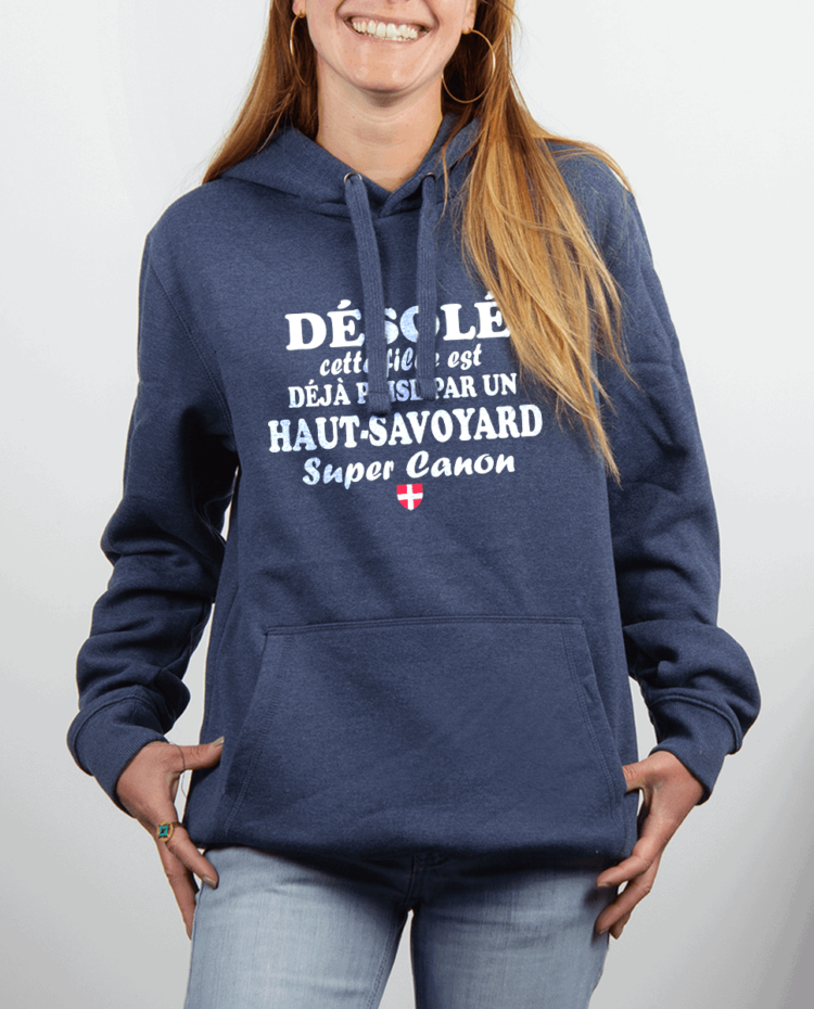 Sweat femme Bleu Jean FEMME DEJA PRISE PAR UN HAUT SAVOYARD