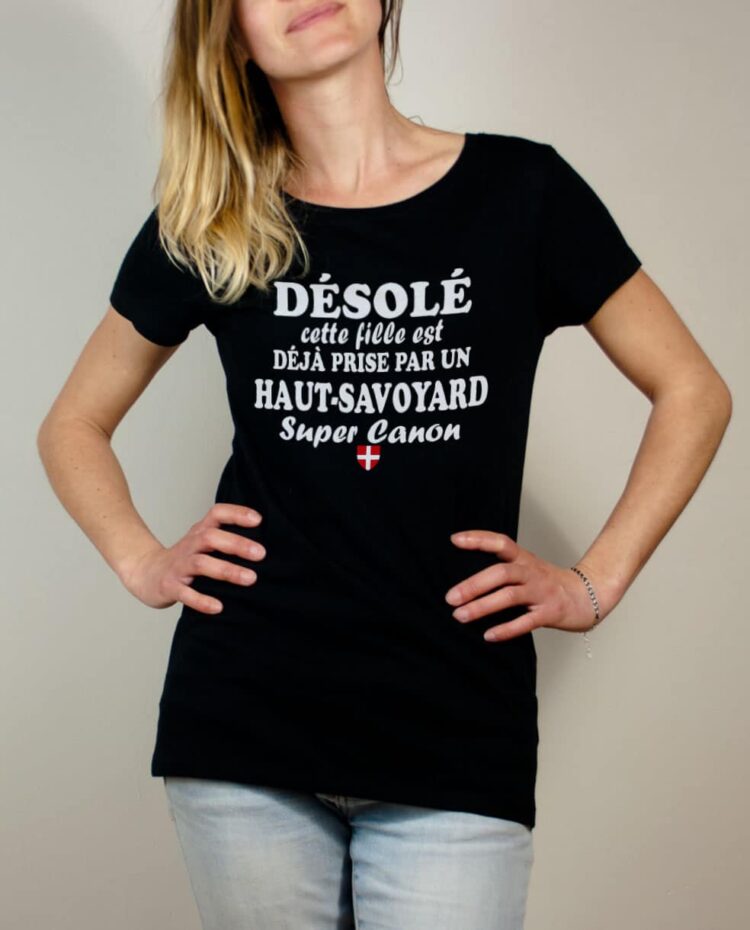 desole cette femme haut savoie t shirt femme noir