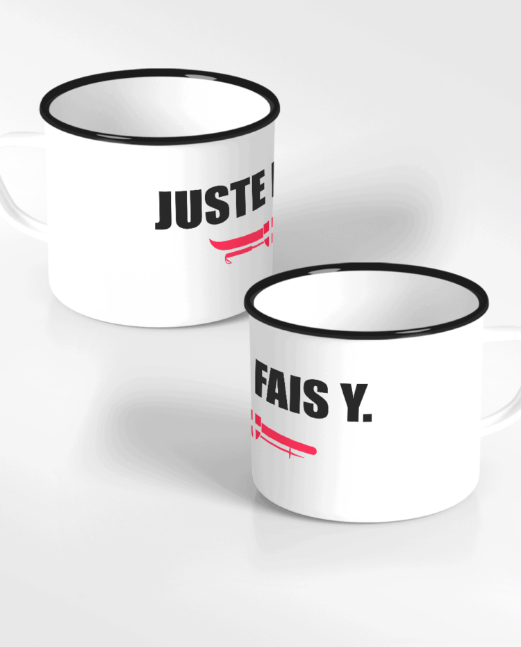 MUG EMAIL Juste Fais y