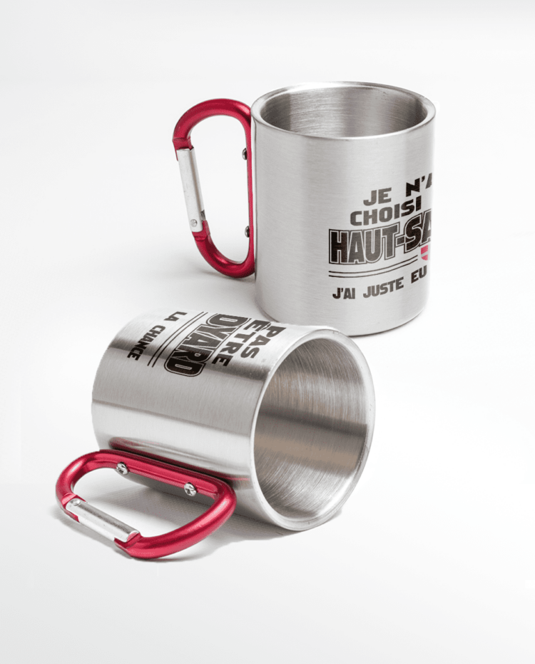 MUG INOX TREK Pas choisi Haut Savoyard