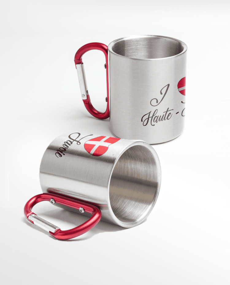 MUG INOX TREK i love haute savoie