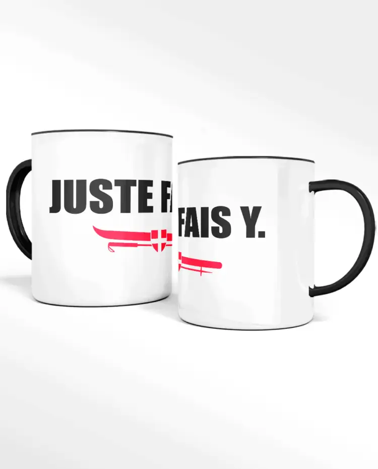 Mug CERAMIQUE Juste Fais y
