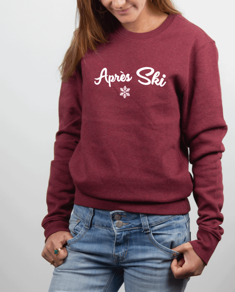 Pull Femme Bordeau APRES SKI