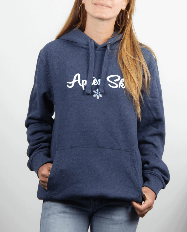 Sweat Femme Bleu Jean APRES SKI