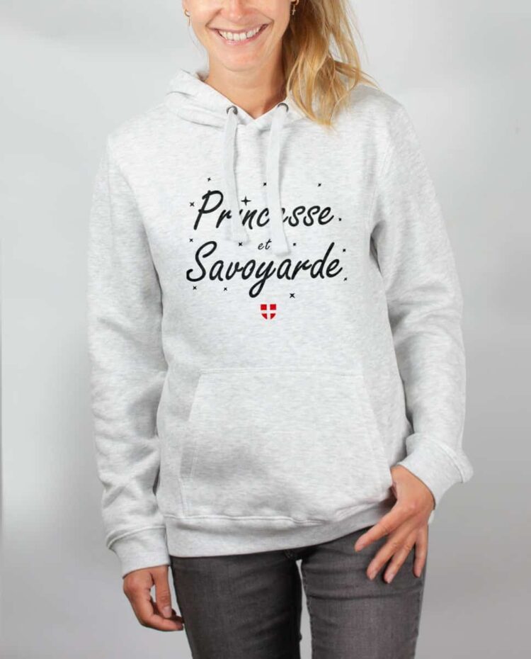 Sweat blanc femme princesse Savoyarde