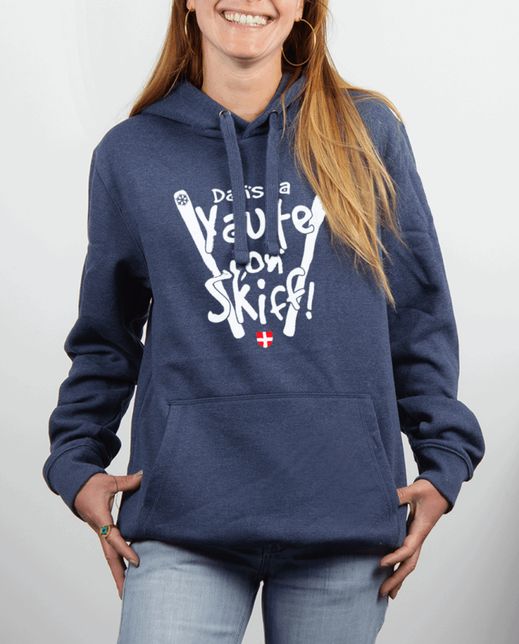 Sweat femme Bleu Jean DANS LA YAUTE ON SKIFF