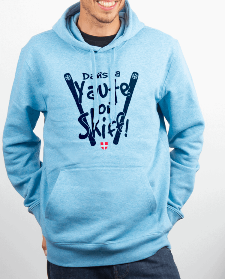 Sweat homme Bleu cie DANS LA YAUTE ON SKIFF