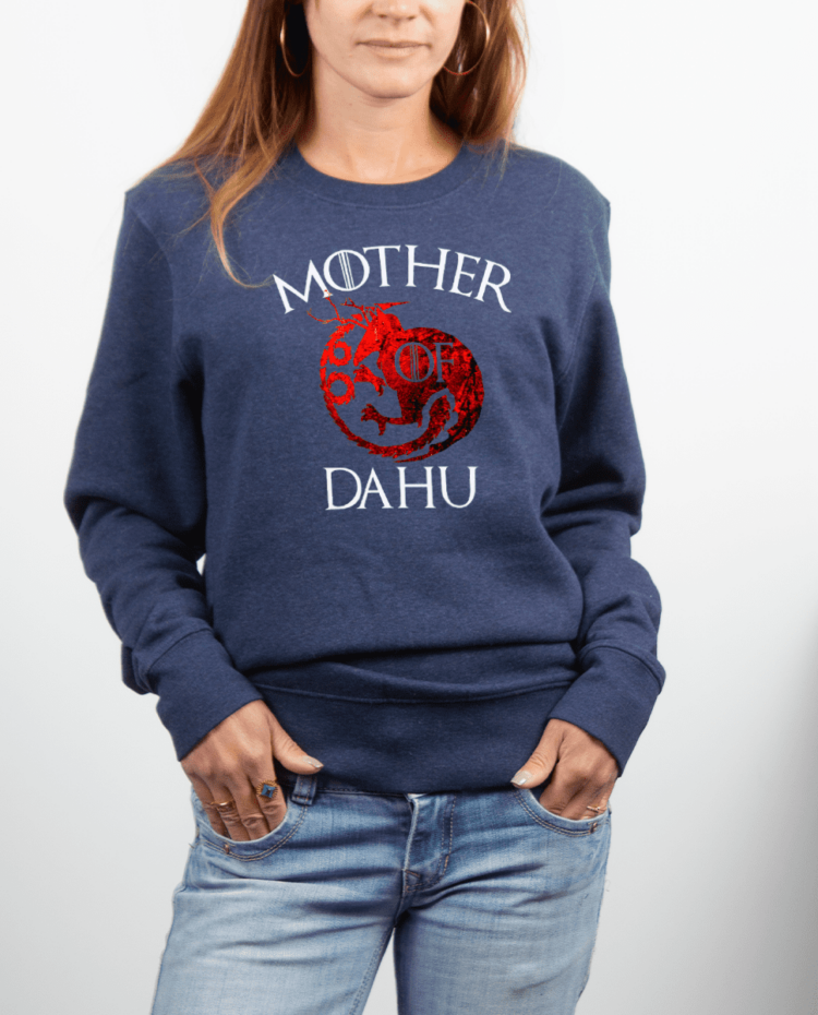 Pull Femme Bleu Jean MOTHER OF DAHU