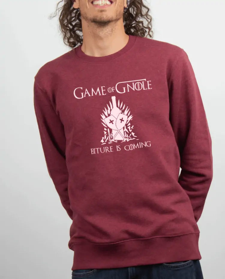 Pull Homme Bordeau BITURE IS COMING