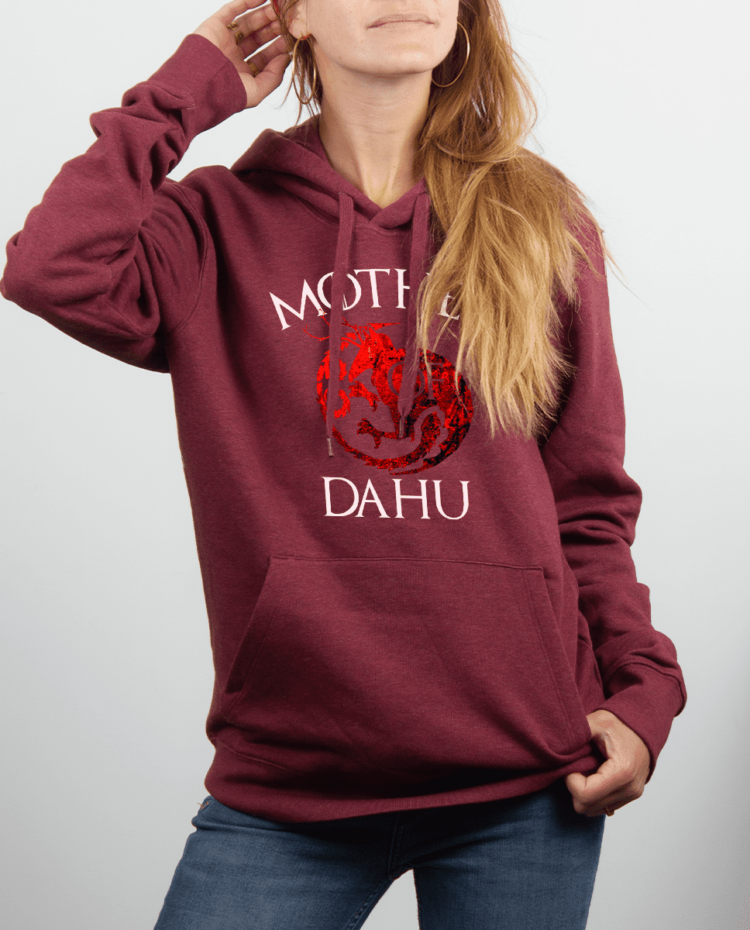 Sweat Femme rouge Bordeau MOTHER OF DAHU